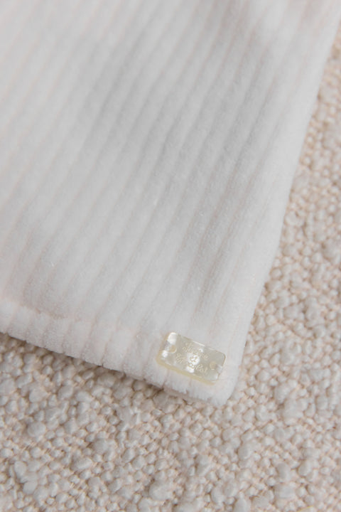 Ensemble long - Ecru velours - Image principale