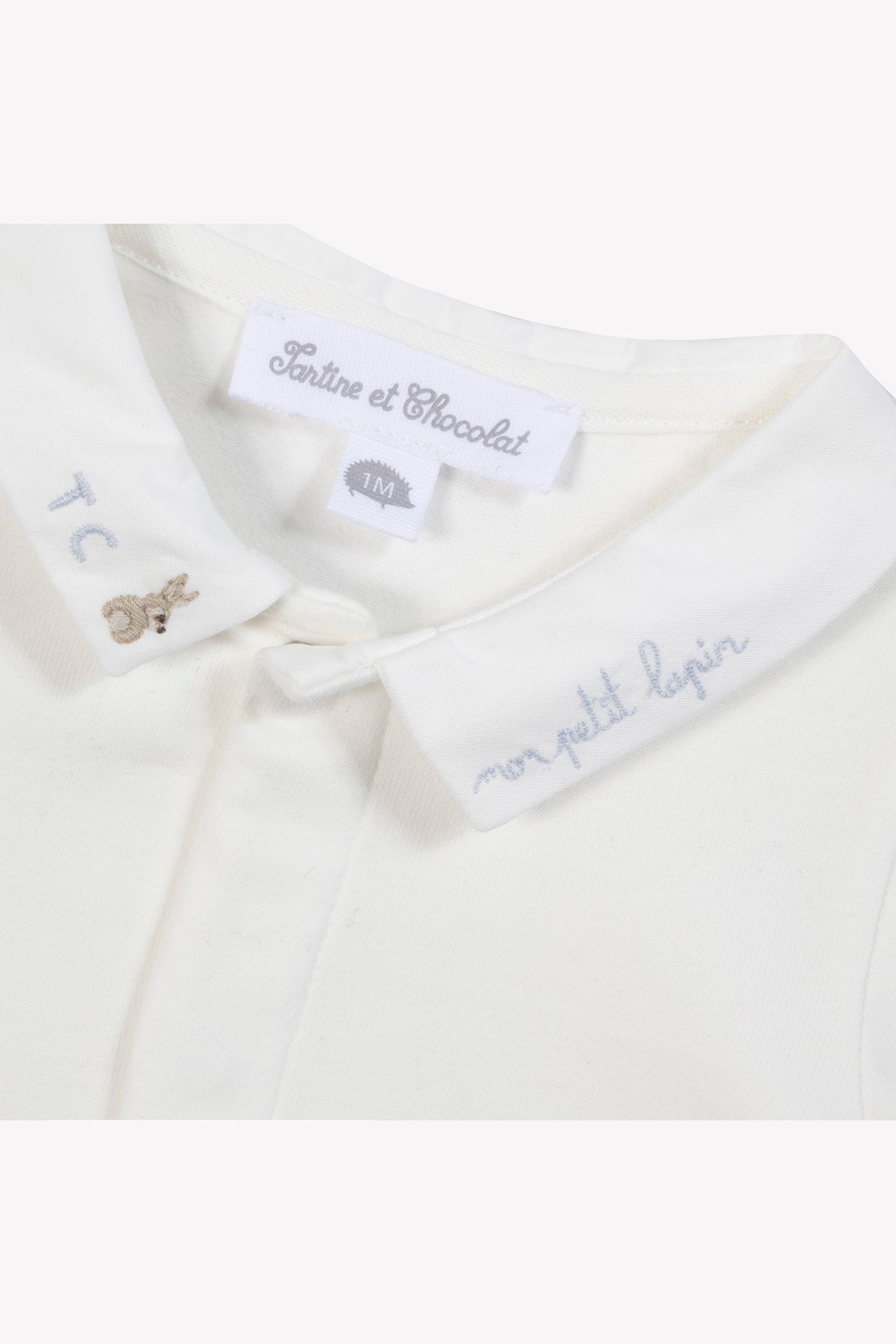 Ensemble court - Greige carreaux