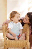 Ensemble court - Emeraude rayures