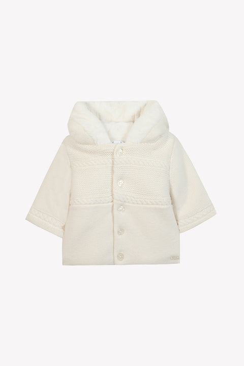 Coat - Ecru - Image principale
