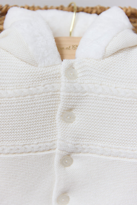 Coat - Ecru - Image principale