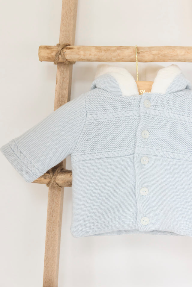 Manteau - Bleu chiné - Image principale