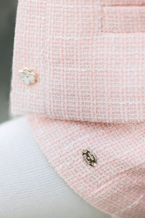 Short - Pink powder tweed - Image principale