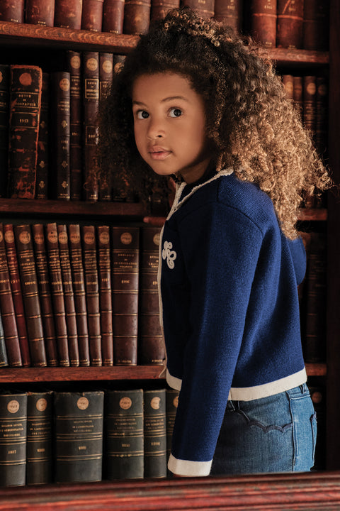 Veste - Marine laine - Image principale