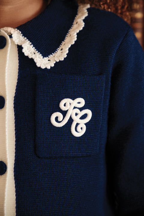 Veste - Marine laine - Image principale