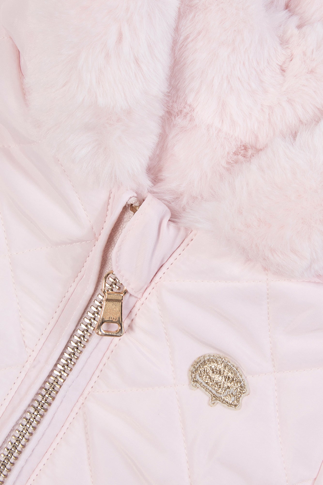 Doudoune - Rose pale réversible