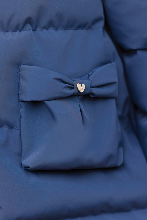 Doudoune longue - Marine - Image principale