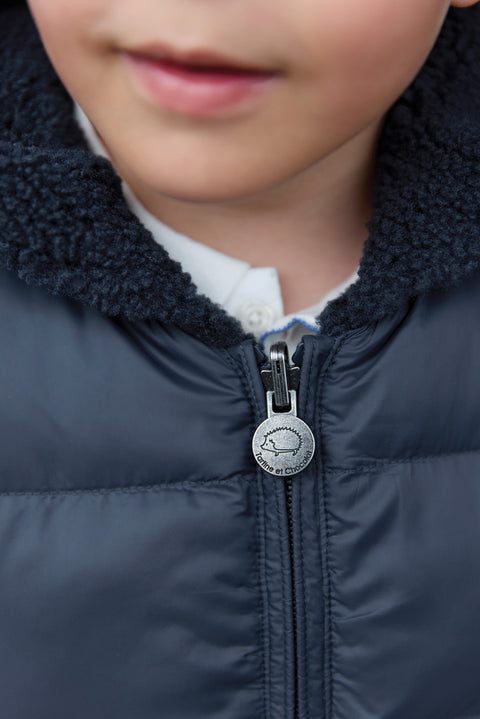 Down jacket - Navy Water-repellent - Image principale