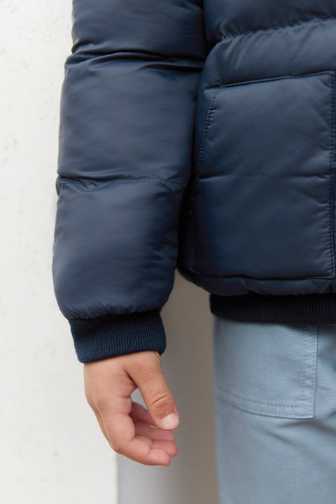 Down jacket - Navy Water-repellent - Image principale