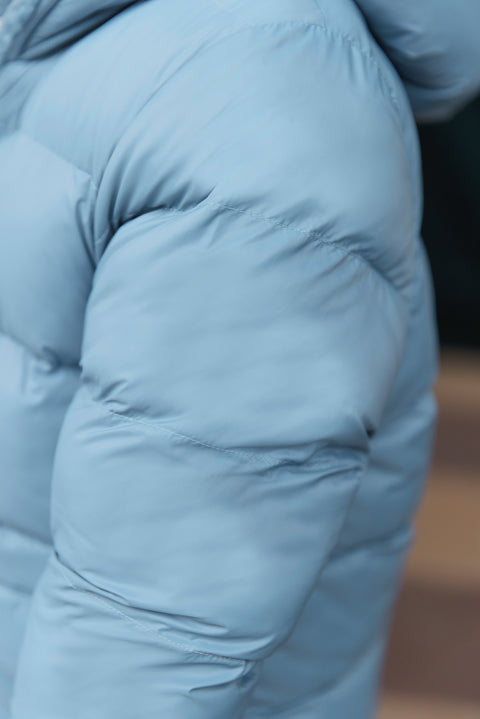 Doudoune - Bleu grisé réversible - Image principale