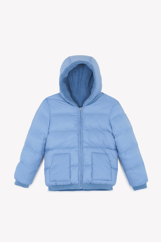 Doudoune - Bleu grisé réversible - Image principale