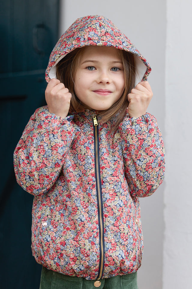 Down jacket - Fabric Liberty - Image principale