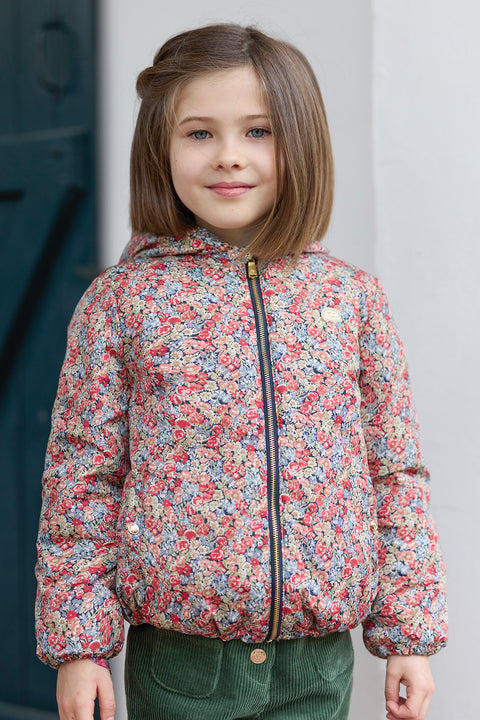 Down jacket - Fabric Liberty - Image principale