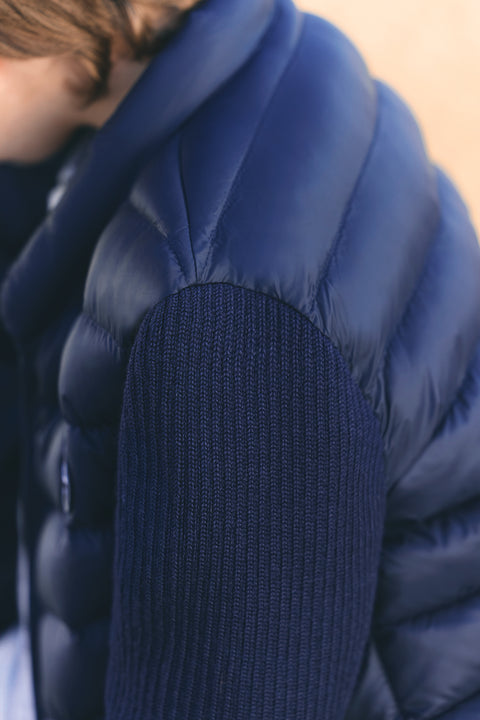 Below Down jacket - Navy - Image principale