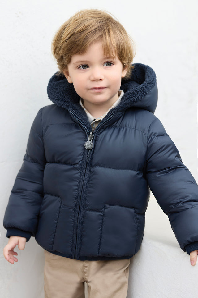 Doudoune - Marine réversible - Image principale