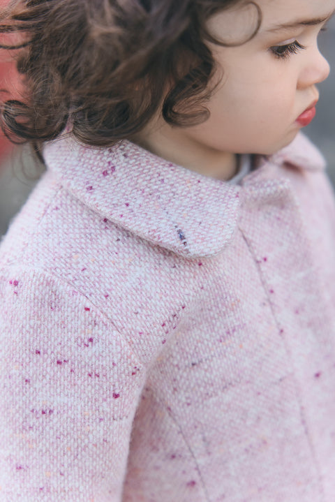 Manteau - Rose pâle en laine - Image principale