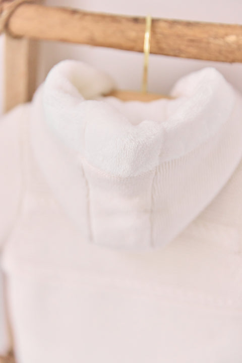 Combinaison Pilote - Ecru en maille - Image principale