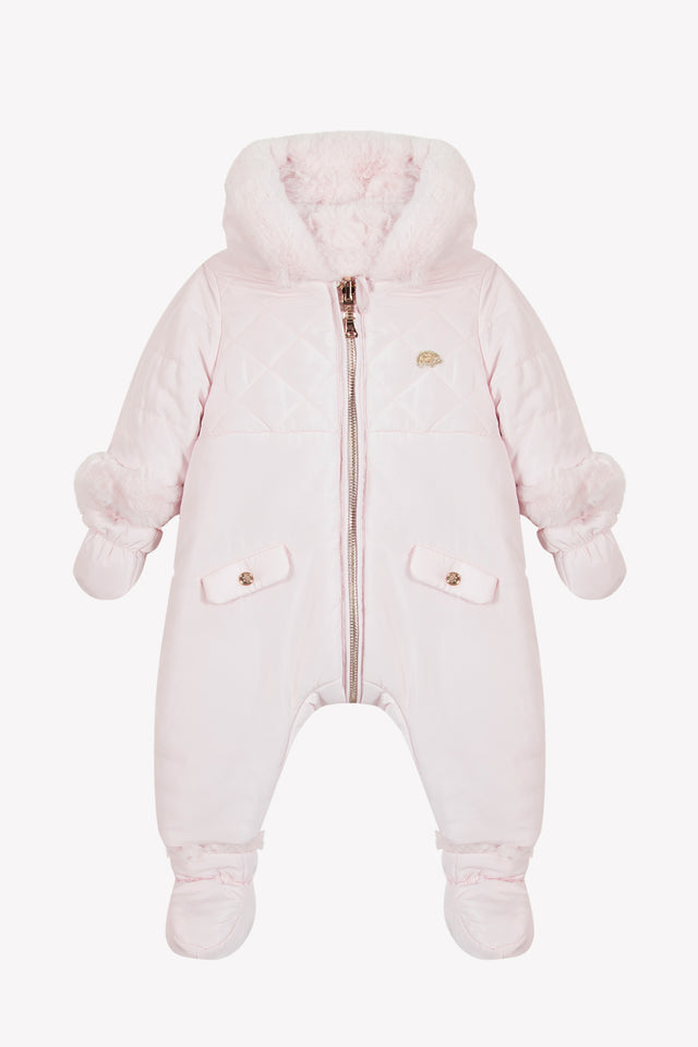 Combinaison Pilote - Rose pâle réversible - Image principale