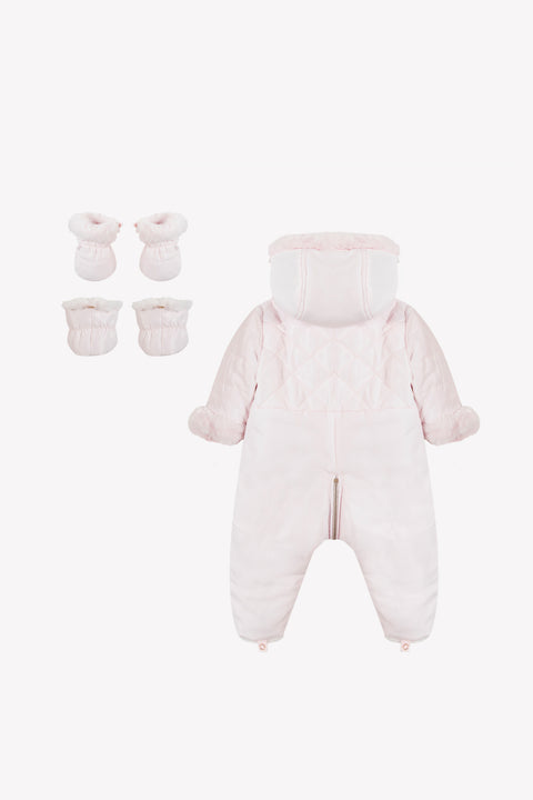 Combinaison Pilote - Rose pâle réversible - Image principale