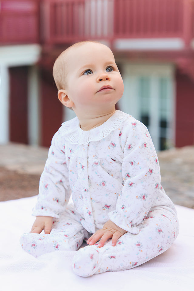 Pyjama - Ecru fleurs - Image principale