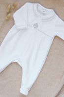 Pyjama - Blanc plis religieux