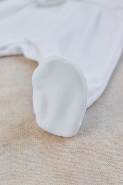 Pyjama - Blanc plis religieux - Image principale