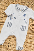 Pyjama - Marine moutons