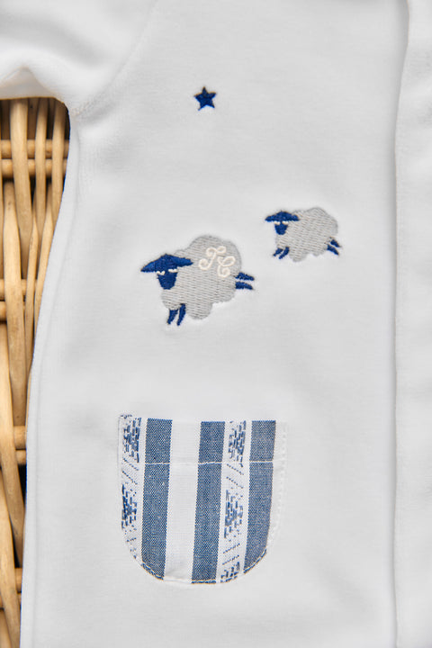 Pyjama - Marine moutons - Image principale