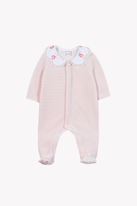 Pyjama - Rose pâle à rayures - Image principale