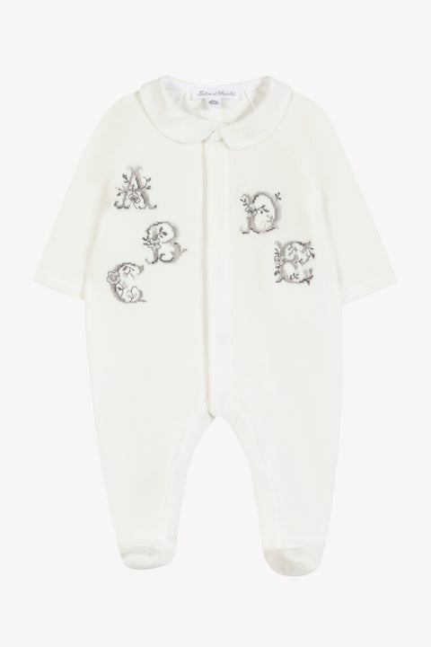 Pajamas - Ecru alphabet - Image principale