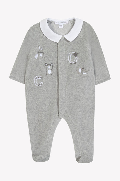 Pajamas - Marl grey alphabet - Image principale