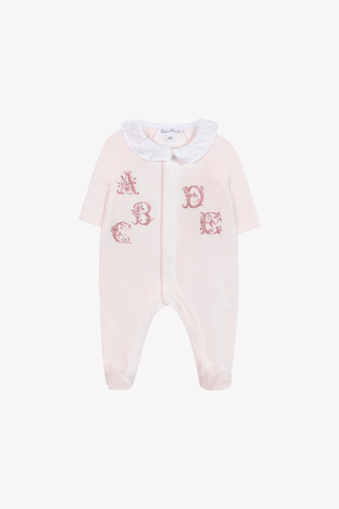 Pijama - Rosa pálido abecedario - Image principale