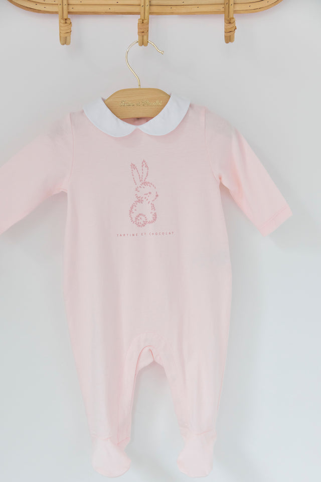 Pyjama - Rose pâle lapin - Image principale