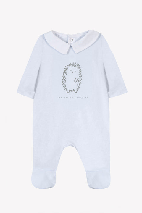 Pyjama - Bleu ciel hérisson - Image principale