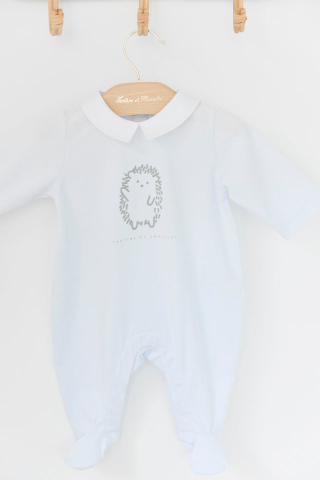 Pyjama - Bleu ciel hérisson - Image principale