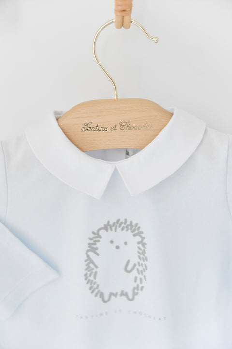 Pyjama - Bleu ciel hérisson - Image principale