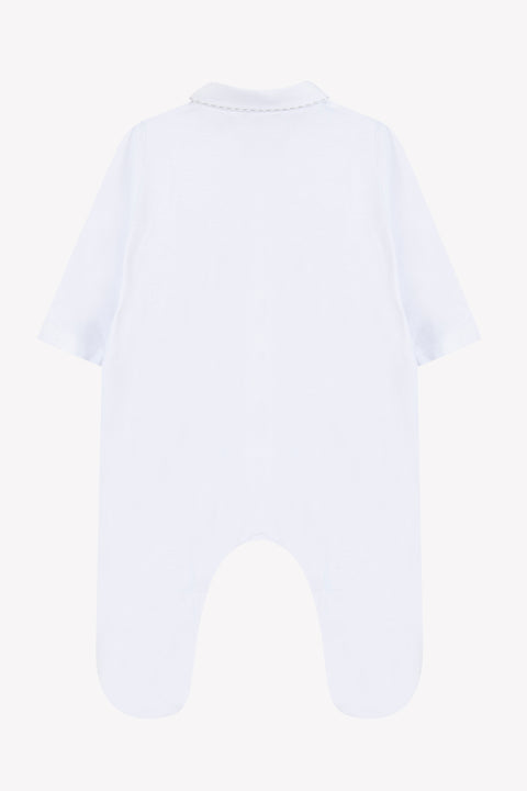 Pajamas - Light grey Pointed collar - Image principale