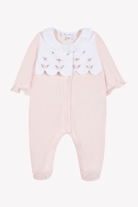 Pijama - Rosa pálido con volantes - Image principale