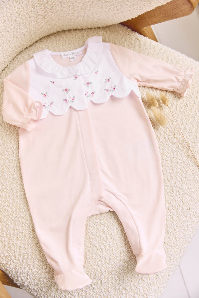 Pyjama - Rose pâle volanté - Image principale