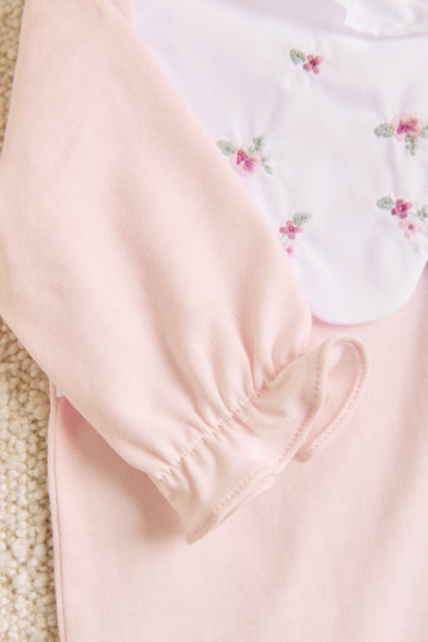 Pyjama - Rose pâle volanté - Image principale