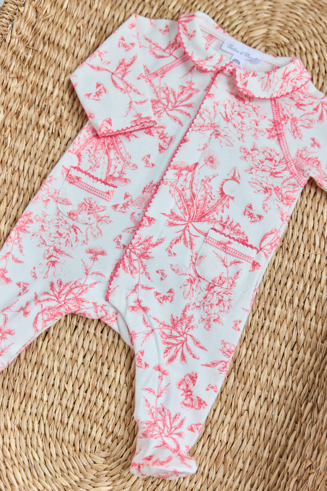 Pyjama - Praline inspiration Toile de Jouy - Image principale