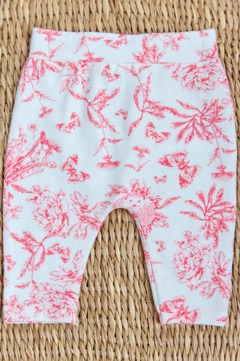 Pyjama deux pièces - Praline inspiration Toile de Jouy - Image principale