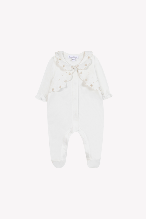 Pijama - Marfil con volantes - Image principale