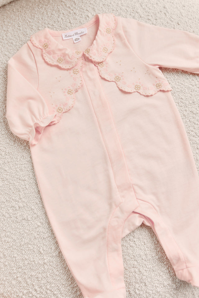 Pyjama - Rose pâle volanté - Image principale