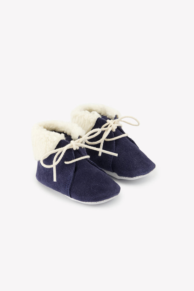 Chaussons - Marine nubuck - Image principale
