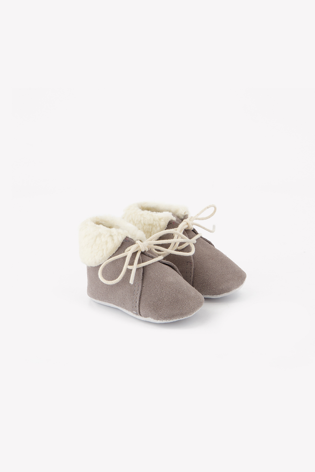 Chaussons - Gris nubuck - Image principale