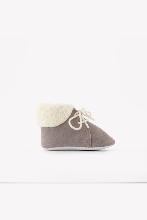 Chaussons - Gris nubuck - Image principale