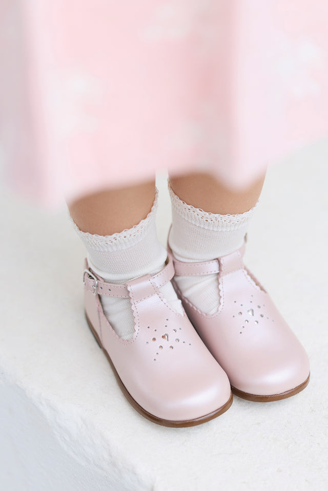 Babies - Rose pâle ajourés - Image principale