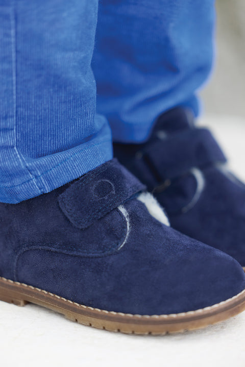 Bottes - Marine nubuck - Image principale