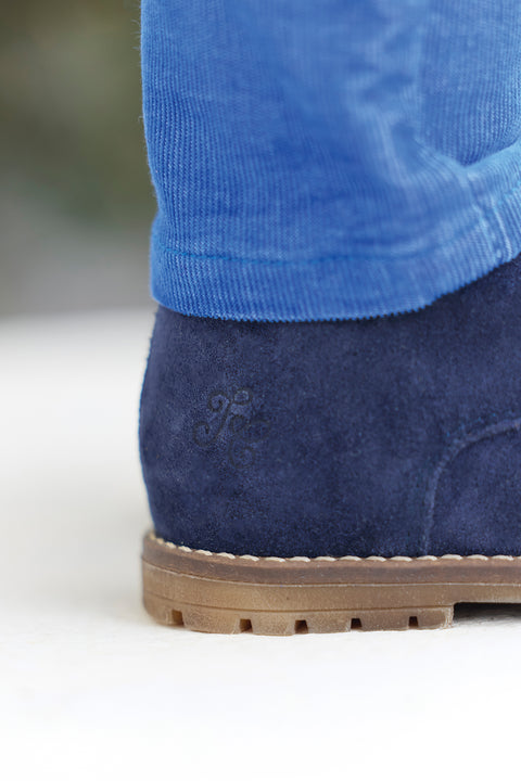 Bottes - Marine nubuck - Image principale